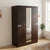 Nilkamal Riva 3 Door Wardrobe with Mirror (Wenge)