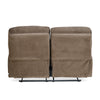 Nilkamal Skelton 2 Seater Manual Recliner (Velvet Brown) - Back View