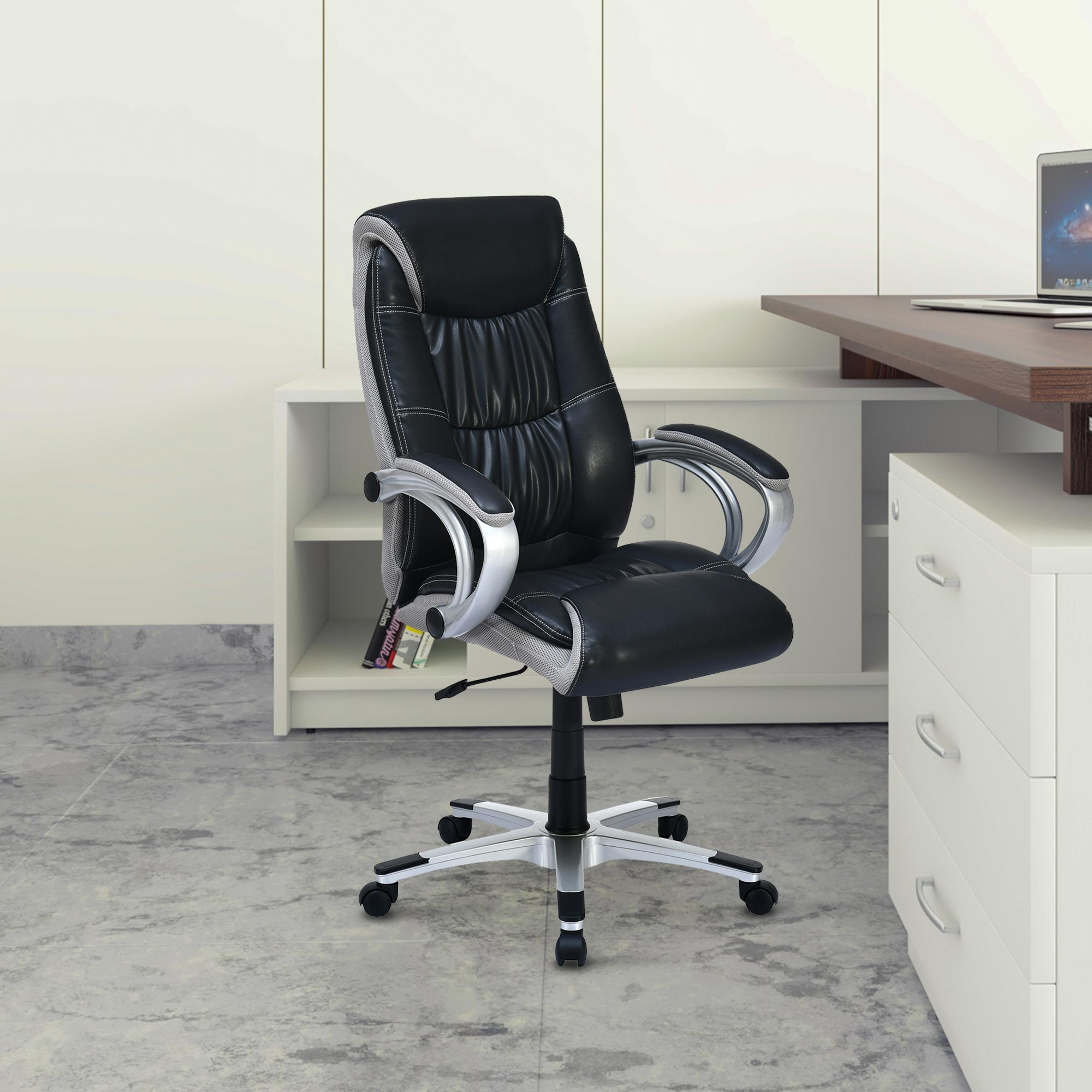 Nilkamal Chair Black Executive Office Chair Buy Nilkamal Veneto Pu