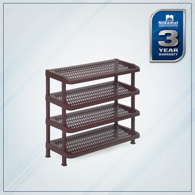 Nilkamal Multipurpose Rack 04 (Maroon)