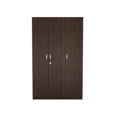 Nilkamal Willy 3 Door Wardrobe without Mirror (New Wenge)