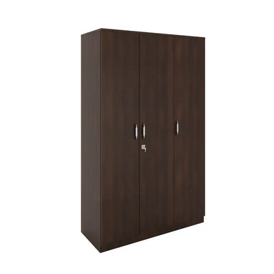 Nilkamal Willy 3 Door Wardrobe without Mirror (New Wenge)