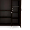 Nilkamal Willy 3 Door Wardrobe without Mirror (New Wenge) - Close Up View