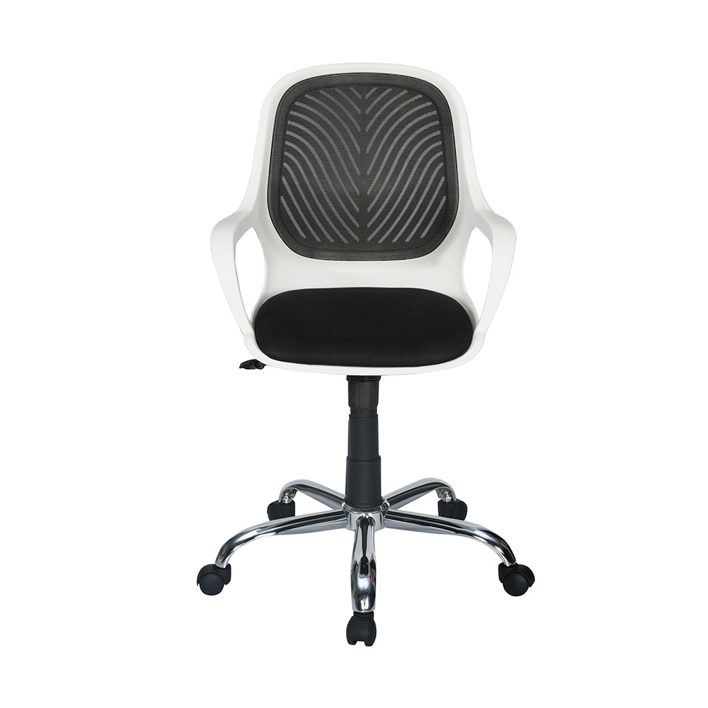 Nilkamal Yaris Mid Back Chrome Base Chair