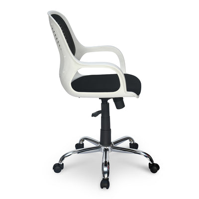 Nilkamal Yaris Mid Back Chrome Base Chair