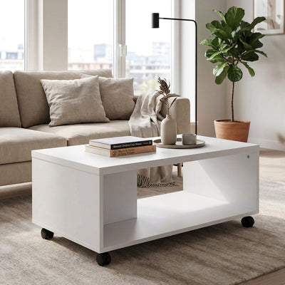 Nilkamal Myra Center Table (White)