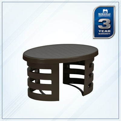 Nilkamal Mystique Center Table with Glass Top