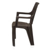 Nilkamal Furniture – Mystique Plastic Arm Chair Side View-2