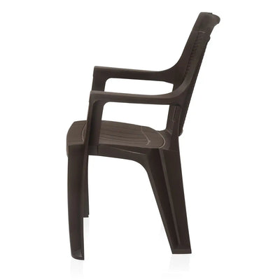 Nilkamal Furniture – Mystique Plastic Arm Chair Side View-2