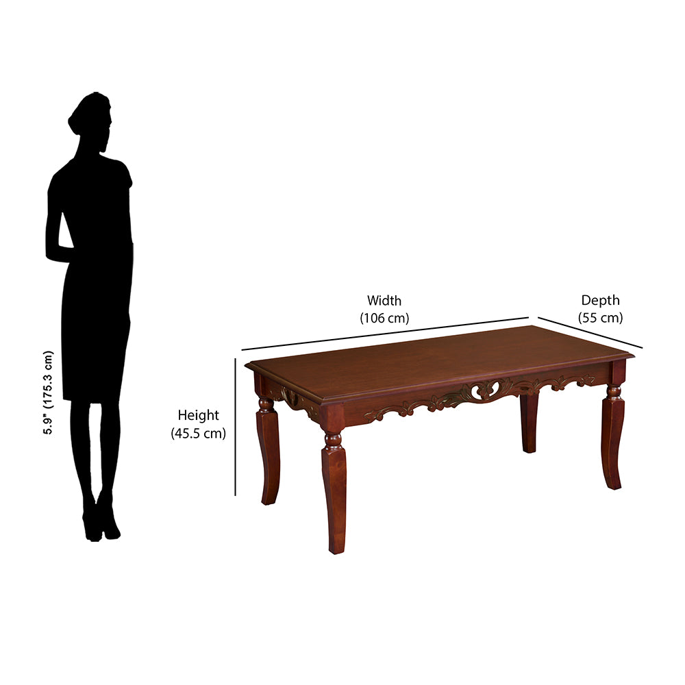 Nilkamal Mabel Coffee Table (Mahagony)