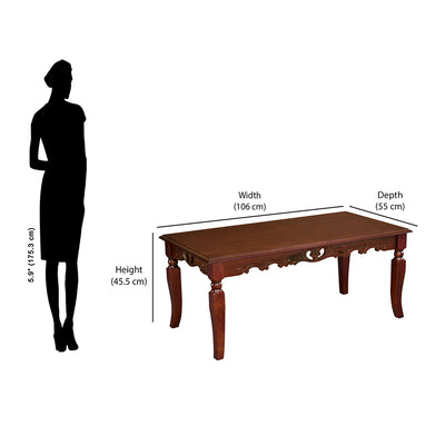 Nilkamal Mabel Coffee Table (Mahagony)