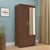 Nilkamal Massif 2 Door Wardrobe with Mirror (Legno Oak)