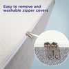 Nilkamal Sleep Max ICEFOAM® 8 Inch King Size Orthopedic Mattress - 78 x 72 Inch