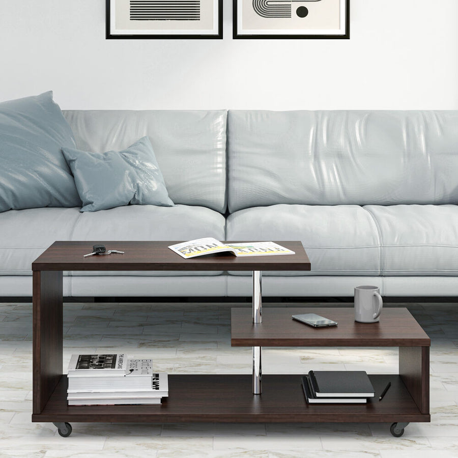 Nilkamal Moxie Coffee Table (Urban Walnut)