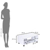 Nilkamal Myra Center Table (White)
