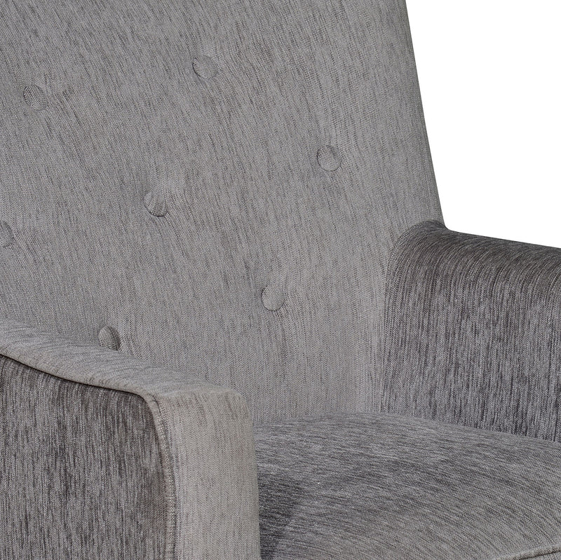 Nilkamal Newyork Lounge Chair (Grey)