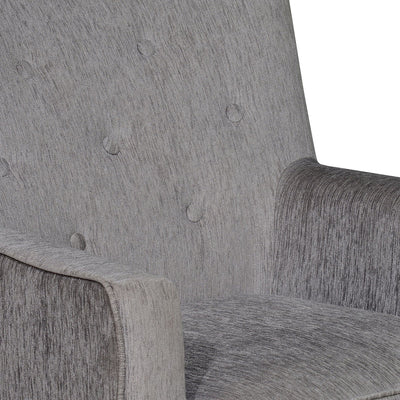 Nilkamal Newyork Lounge Chair (Grey)