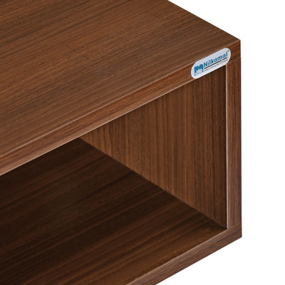 Nilkamal Brace Center Table (Classic Walnut)