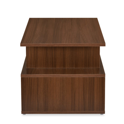 Nilkamal Brace Center Table (Classic Walnut)