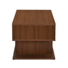 Nilkamal Brace Center Table (Classic Walnut)