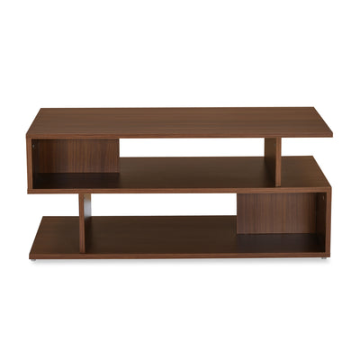 Nilkamal Brace Center Table (Classic Walnut)
