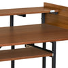 Nilkamal Ares Computer Table (Classic Walnut)