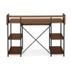 Nilkamal Ares Computer Table (Classic Walnut)