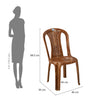 Nilkamal Astra Plastic Armless Chair