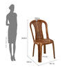 Nilkamal Astra Plastic Armless Chair