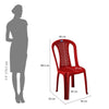 Nilkamal Eden Plastic Armless Chair