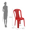 Nilkamal Astra Plastic Armless Chair