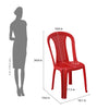 Nilkamal Astra Plastic Armless Chair