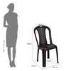 Nilkamal Eden Plastic Armless Chair