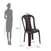 Nilkamal Astra Plastic Armless Chair