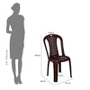 Nilkamal Eden Plastic Armless Chair
