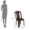 Nilkamal Eden Plastic Armless Chair