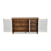 Nilkamal Kaira 3 Door Shoe Rack (Oak & White)