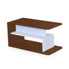 Nilkamal Sara Center Table (Classic Walnut & White)