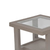 Nilkamal Winny Glass Top Center Table