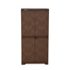 Nilkamal Freedom (FMM) Wave Plastic Storage Cabinet (Rattan Dark Beige)