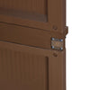 Nilkamal Freedom (FMM) Wave Plastic Storage Cabinet (Rattan Dark Beige)