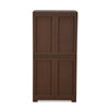 Nilkamal Freedom (FMM) Wave Plastic Storage Cabinet (Rattan Dark Beige)