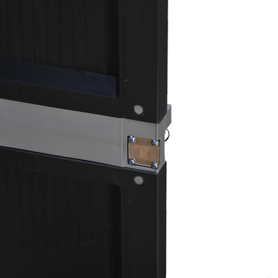 Nilkamal Freedom (FMM) Wave Plastic Storage Cabinet (Haze Grey & Charcoal Grey)