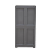 Nilkamal Freedom (FMM) Wave Plastic Storage Cabinet (Haze Grey & Charcoal Grey)