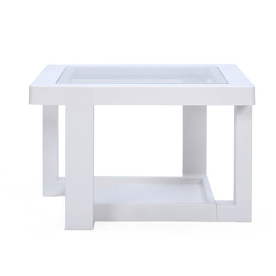 Nilkamal Winny Glass Top Center Table