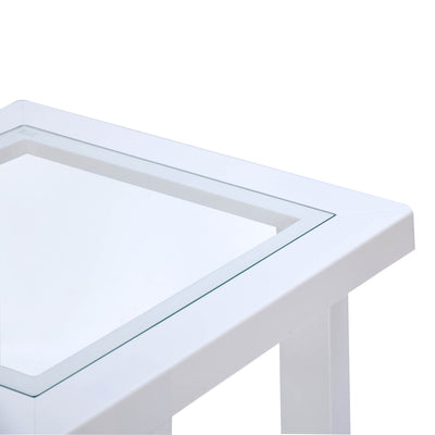 Nilkamal Winny Glass Top Center Table