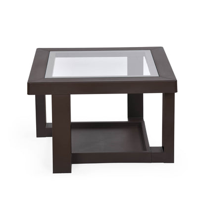 Nilkamal Winny Glass Top Center Table