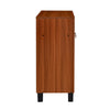 Nilkamal Flow Shoe Cabinet (Walnut/White)