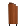 Nilkamal Slide Neo Shoe Cabinet (Walnut & White)