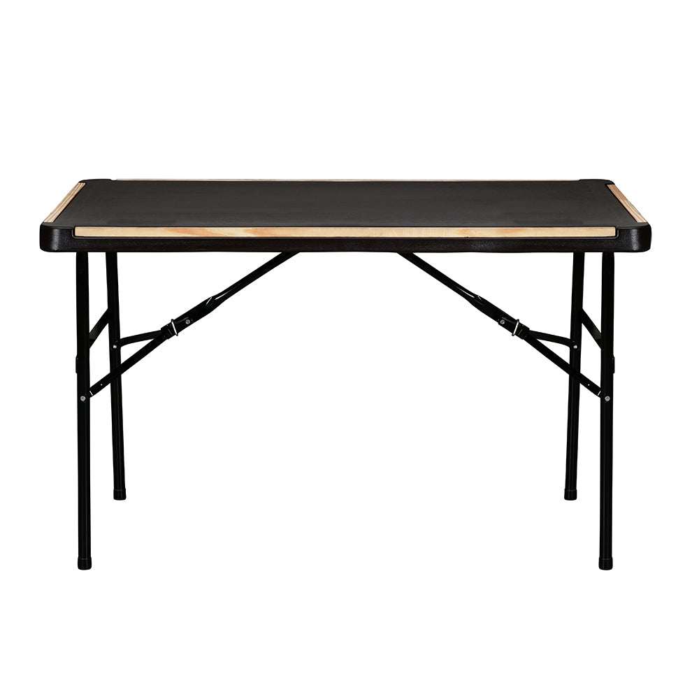 Nilkamal Feast 4 ft Blow Foldable Rectangle Table (Brown)